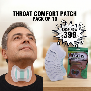 Throat Comfort Patch - Pack of 10 (CD-TP)