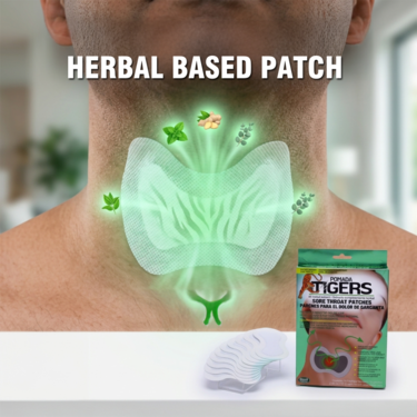 Throat Comfort Patch - Pack of 10 (CD-TP)