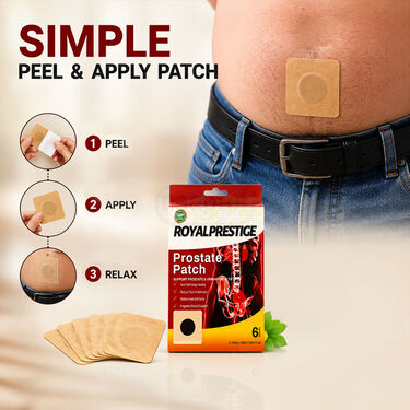 Prostate Care Wellness Patch - Pack of 6 (6BC26)