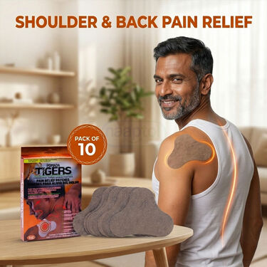 Shoulder & Back Pain Relief Patches - Pack of 10 (10BPR11)