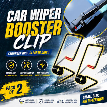 Car Wiper Booster Clip Pack of 2 (CWB2)
