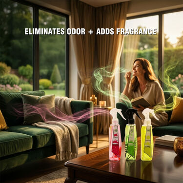 Long-Lasting Alcohol Free Odor Eliminator Air Freshener Spray For Home Shop & Car (HAF1)