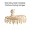Wall Mounted Foldable Clothes Drying Hanger (CLN6)
