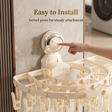 Wall Mounted Foldable Clothes Drying Hanger (CLN6)