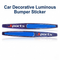 Car Decorative Luminous Bumper Sticker (CED11)
