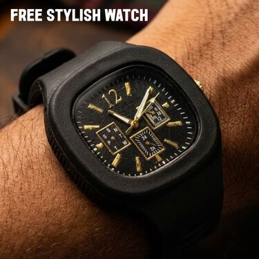 Small Dual Sim Mobile Phone With Free Stylish watch (PMH22)