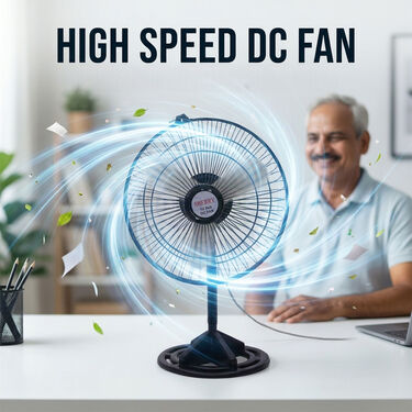Flexible Neck DC Fan For Small Shops (EF45)