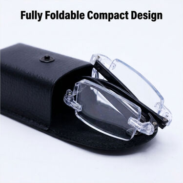 Rimless Foldable Adaptive Power Reading Glasses (FORG1)
