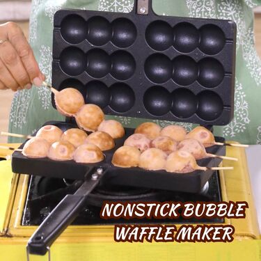 Nonstick Bubble Waffle Maker (1DSW1)