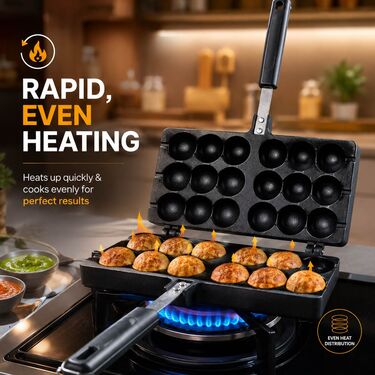 Nonstick Bubble Waffle Maker (1DSW1)