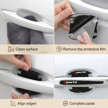 Car Door Handle Reflective Scratch Guard (CED14)