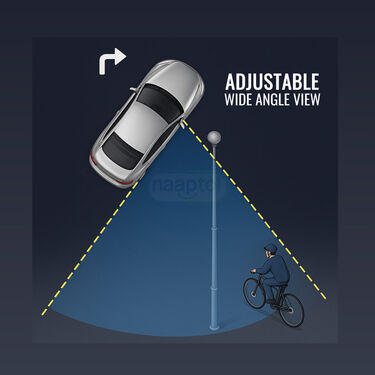 Adjustable Easy Fit Blindspot Mirror For Auto Bike Car (BM5)