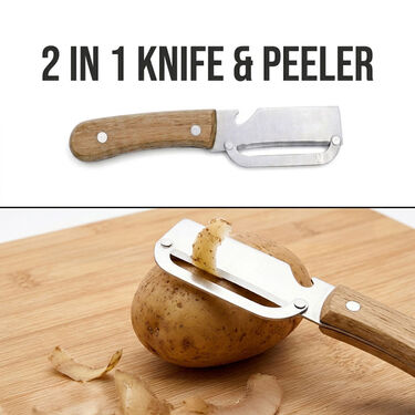 2 In 1 knife & Peeler (CK10)