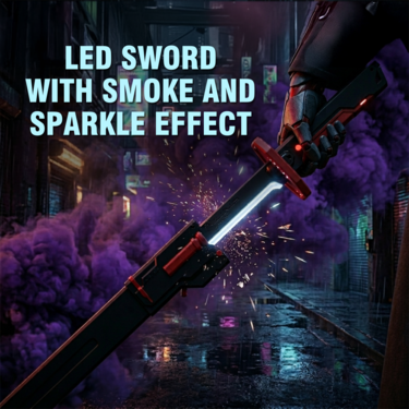 Led Sword With Smoke And Sparle Effect (LSE)