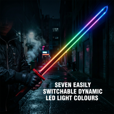Led Sword With Smoke And Sparle Effect (LSE)