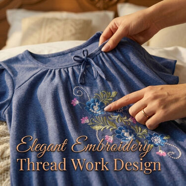 Pick Any 1 Free Size Embroidered Homewear Maxi (HM1)