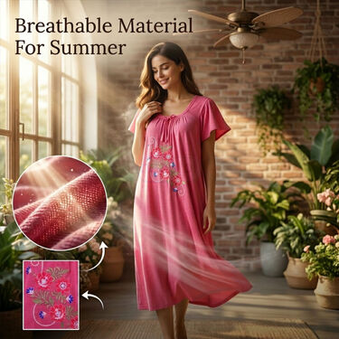 Pick Any 1 Free Size Embroidered Homewear Maxi (HM1)