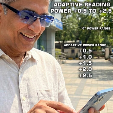 Bifocal Colored Adaptive Power Reading Glasses Buy 1 Get 1 Free (2BOC3RG2)