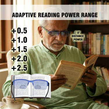 Bifocal Colored Adaptive Power Reading Glasses Buy1 Get 2 Free (3BOC3RG2)