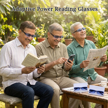 Bifocal Colored Adaptive Power Reading Glasses Buy 1 Get 4 Free (5BOC3RG2)