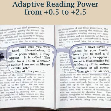 Rimless Adaptive Power Reading Glasses Buy 1 Get 1 Free (2ORG2)