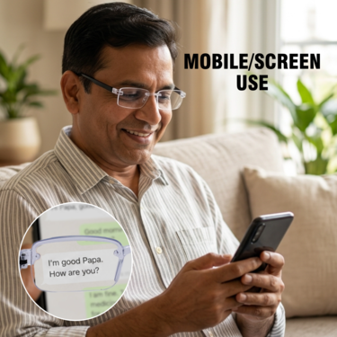 Rimless Adaptive Power Reading Glasses Buy 1 Get 2 Free (3ORG2)