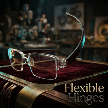 Rimless Bifocal Adaptive Power Reading Glasses (BORG2)