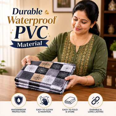 Waterproof Classic 6 Seater Dining Table Cover (TC7)