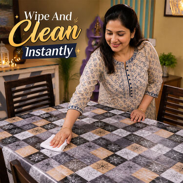 Waterproof Classic 6 Seater Dining Table Cover (TC7)
