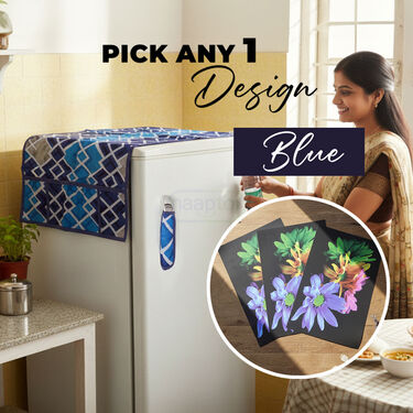 5 Pcs Fridge Cover Set With 10 Free Gifts (5FC12)