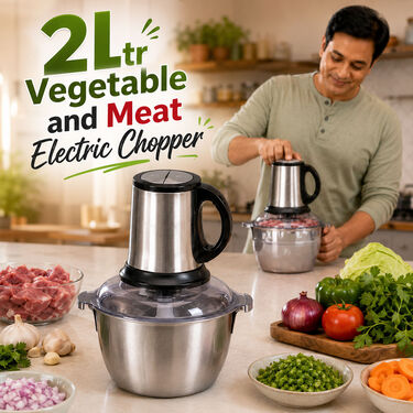 2L Vegetable And Meat Electric Chopper (EC11)