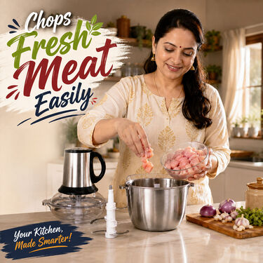 2L Vegetable And Meat Electric Chopper (EC11)