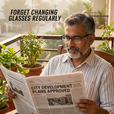 Full Frame Adaptive Power Reading Glasses (ORG3)