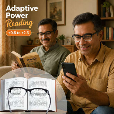 Full Frame Adaptive Power Reading Glasses Buy 1 Get 1 Free (2ORG3)