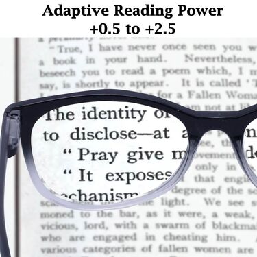 Full Frame Adaptive Power Reading Glasses Buy 1 Get 3 Free (4ORG3)