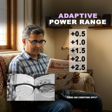 Full Frame Adaptive Power Reading Glasses Buy 1 Get 4 Free (5ORG3)