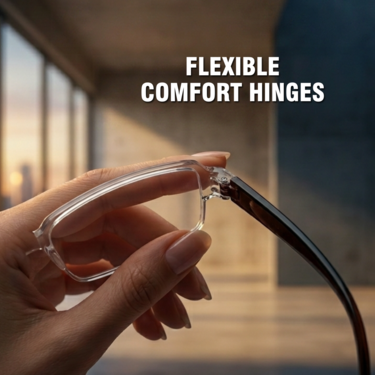 Rimless Bifocal Adaptive Power Reading Glasses Buy 1 Get 3 Free (4BORG2)