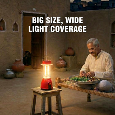 Big Solar Rechargeable Lantern (LL57)