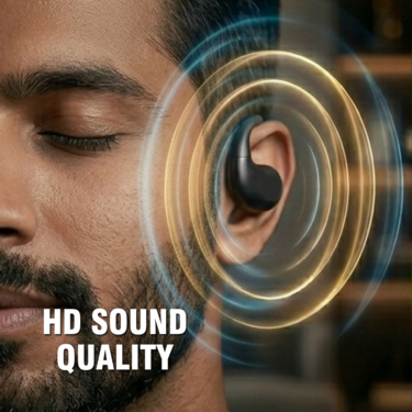 Wireless Bluetooth Headphones Bass Stereo Open Ear Earbuds With Trammer (TWS108)