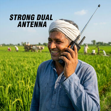 4 SIM, Big Battery, Big Signal Mobile With Holder (PMH24)