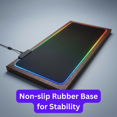 RGB LED Desk Mouse Pad For Content Creator (RMP)