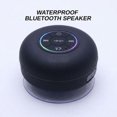 Waterroof Shower Suction Speaker With Rgb Light (BLS25)