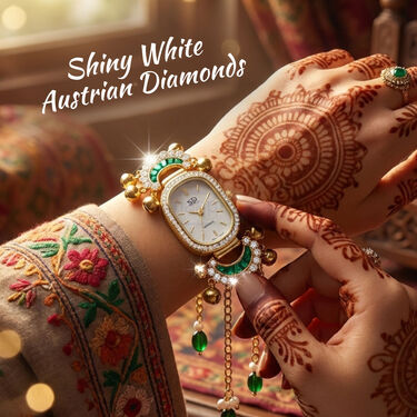 Kashmiri Design Bracelet Watch (WJ4)