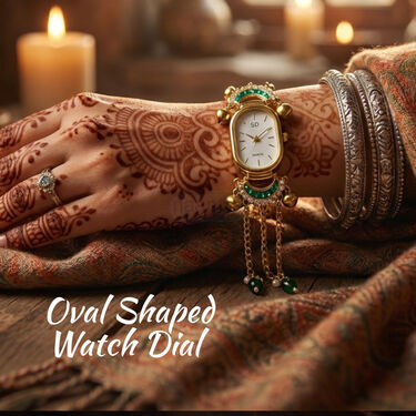 Kashmiri Design Bracelet Watch (WJ4)
