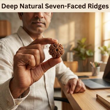 7 Mukhi Rudraksha With Certificate (SJR10)