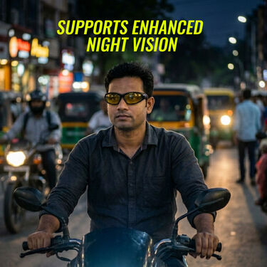 Night Driving Wrap Around Glasses (NVG5)