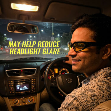 Night Driving Wrap Around Glasses (NVG5)