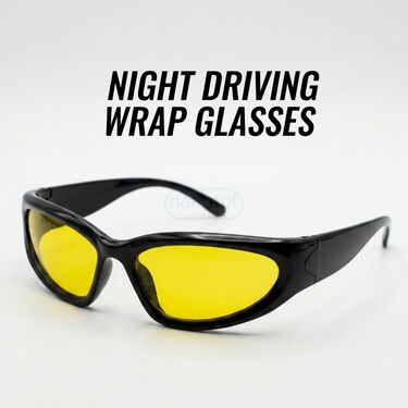 Night Driving Wrap Around Glasses (NVG5)