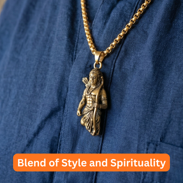 Jay Shree Ram Kada with Shree Ram Pendant Set (SJKP12)