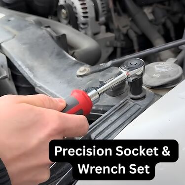 Multifunction Wrench And Socket Set Tool Kit (HT123)